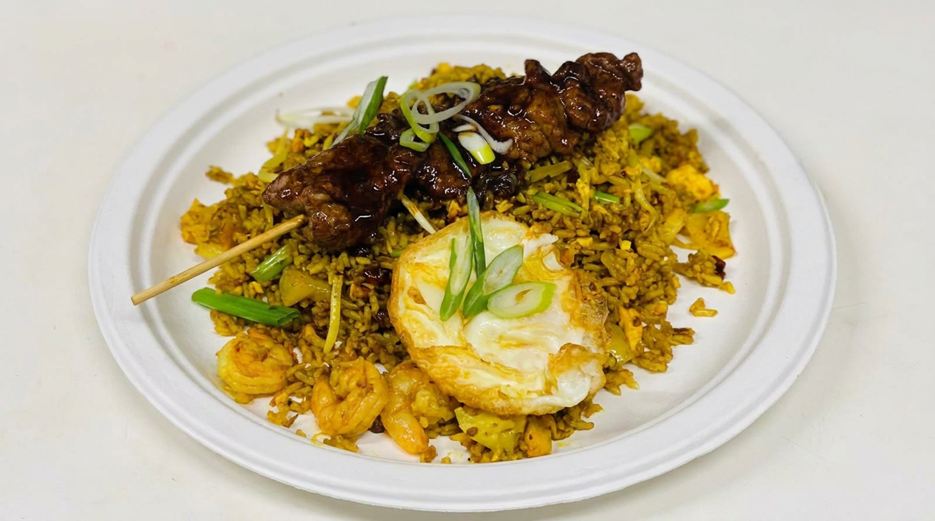 Fried rice and noodles