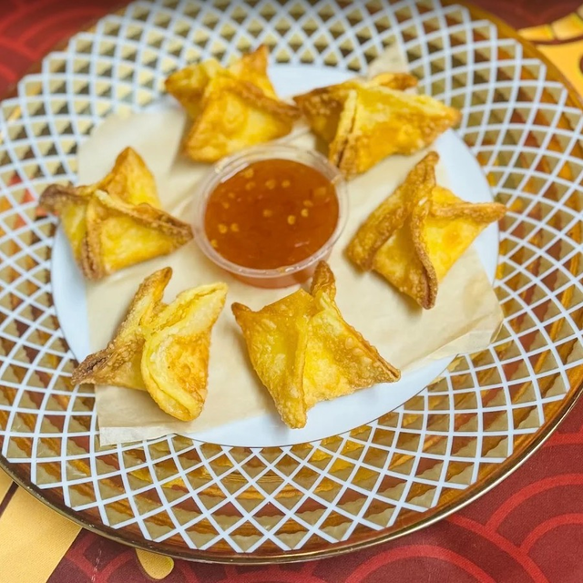 Crab & Cheese Rangoon.